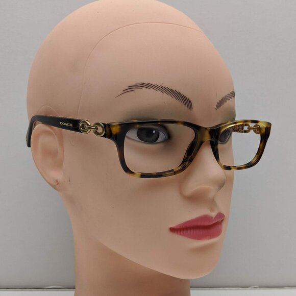 🕶️Coach HC6052 Fannie 5238 Eyeglasses 52/16 135 /KAK826🕶️ - Picture 5 of 6
